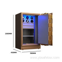 Yingbo jewelry storage watch winder luxury interior safe